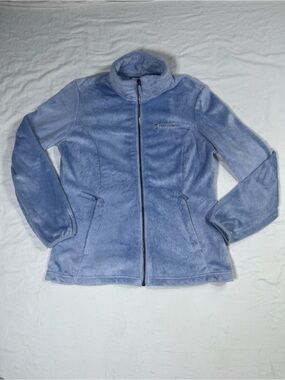 Free Country Women's Light Blue Full-Zip Fleece Jacket Size Small